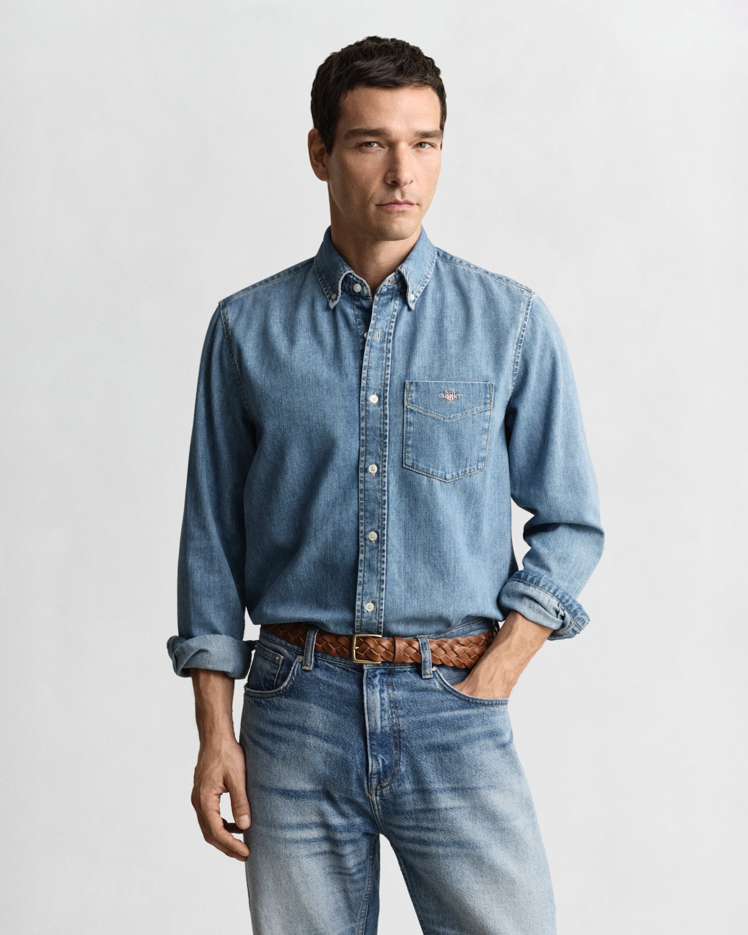 Gant Regular fit Denim Skjorte